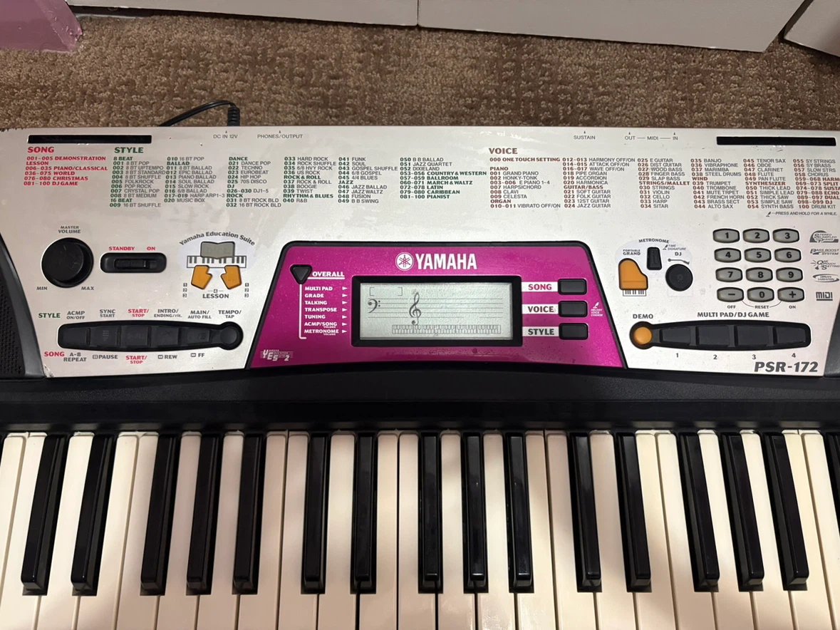 Yamaha PSR-172 Portable Keyboard - photo 2
