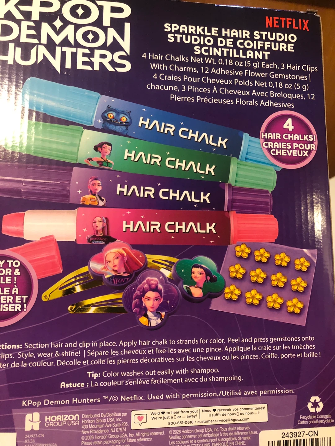 NEW K-Pop Demon Hunters Sparkle Hair Studio - photo 4