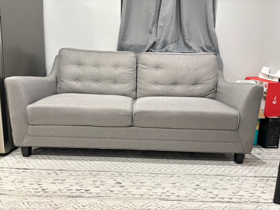 light grey 2-seater sofa - The Brick - photo 2