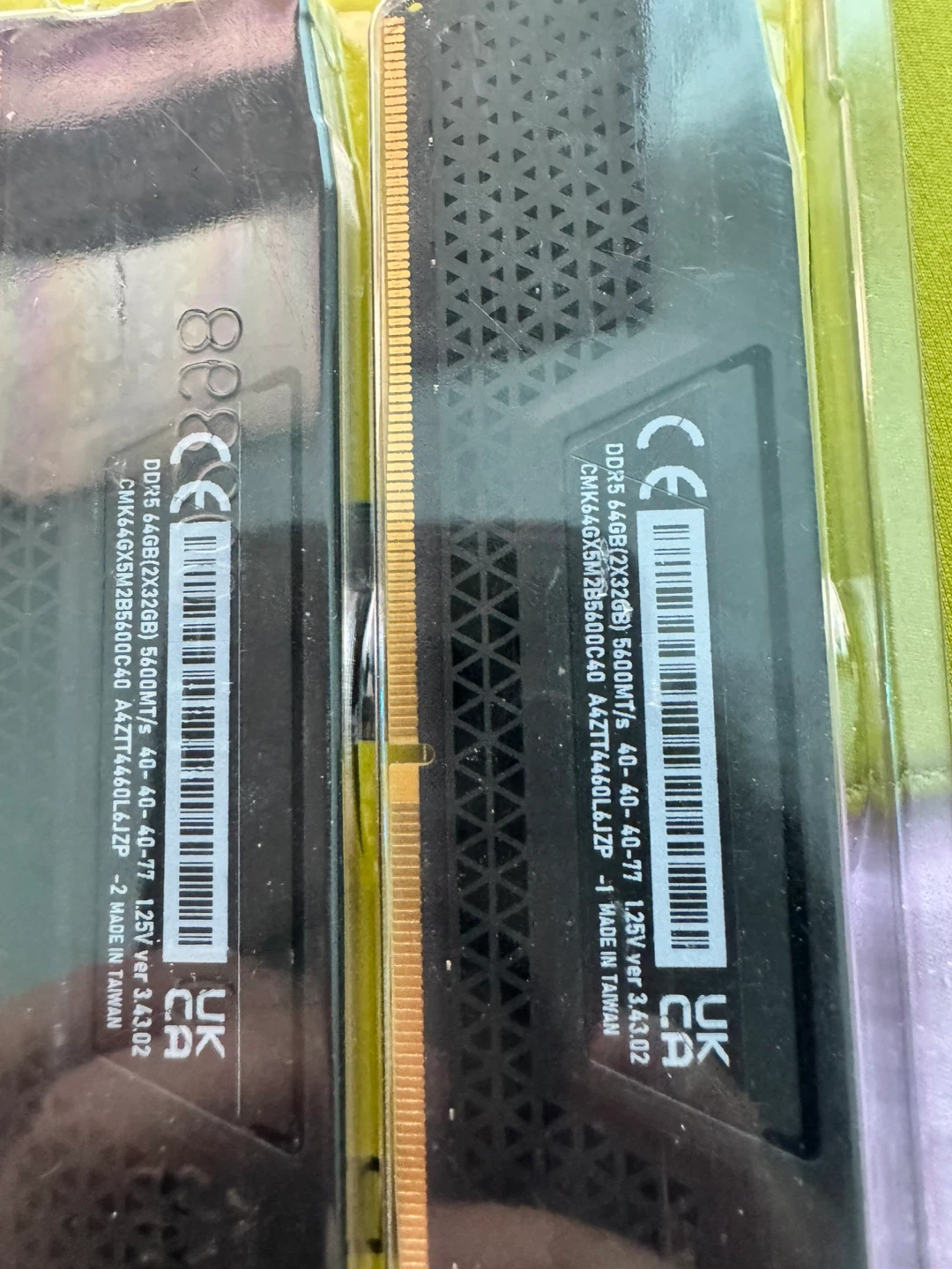 Corsair Vengeance DDR5 64GB 5600MHz RAM