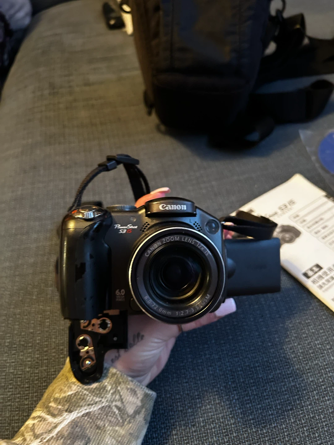 Canon PowerShot S3 IS Digital Camera - photo 4