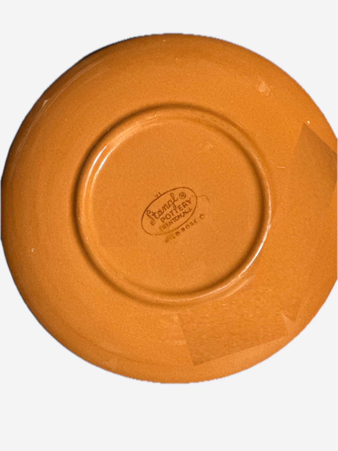 Stangl Pottery Wild Rose Saucer- set of 4 - photo 2