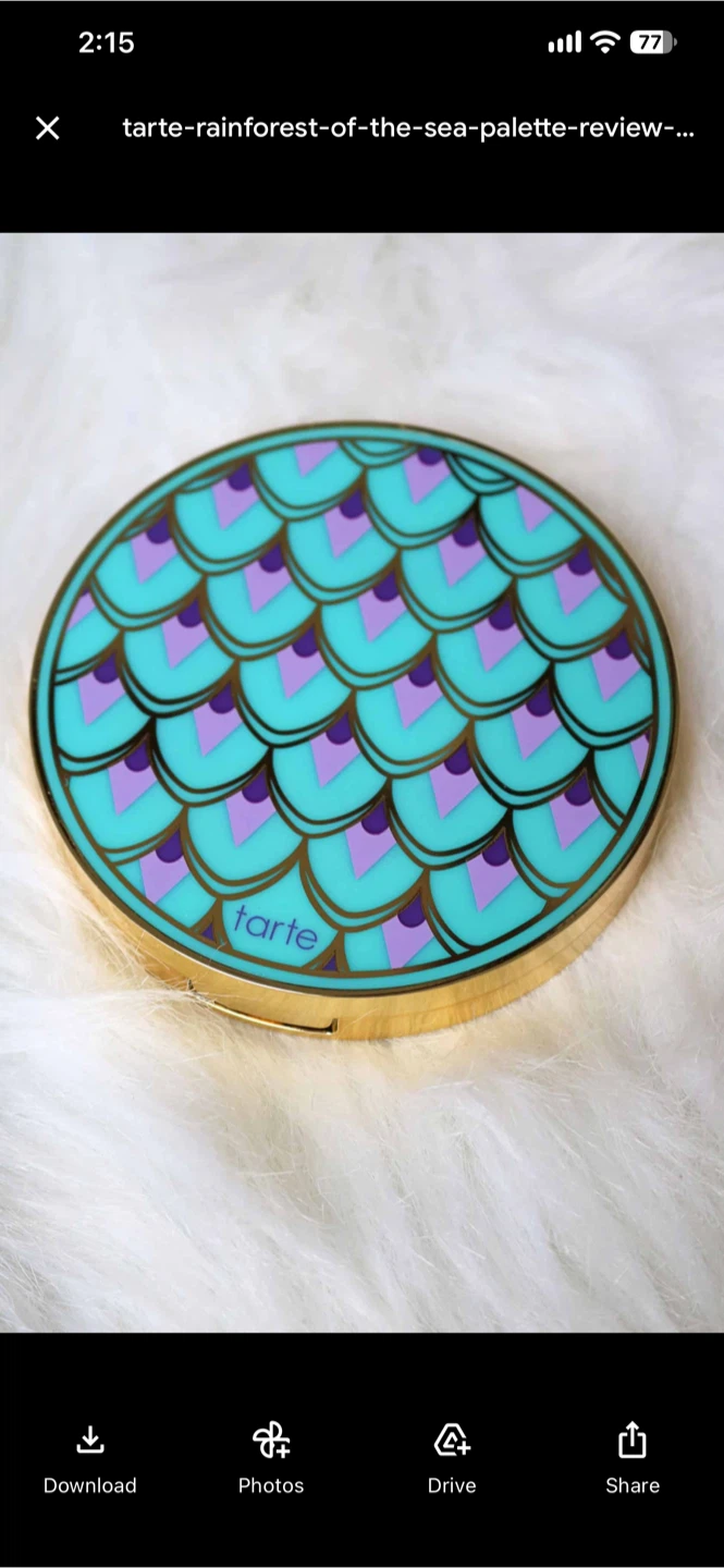 Tarte Rainforest of the Sea Volume 3 Eyeshadow Palette