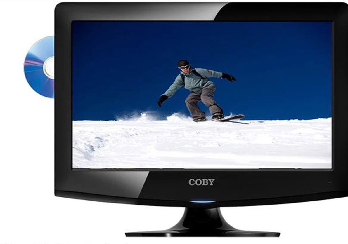 Brand New Coby 15" LED TV / DVD Player Combo (Damaged Box)