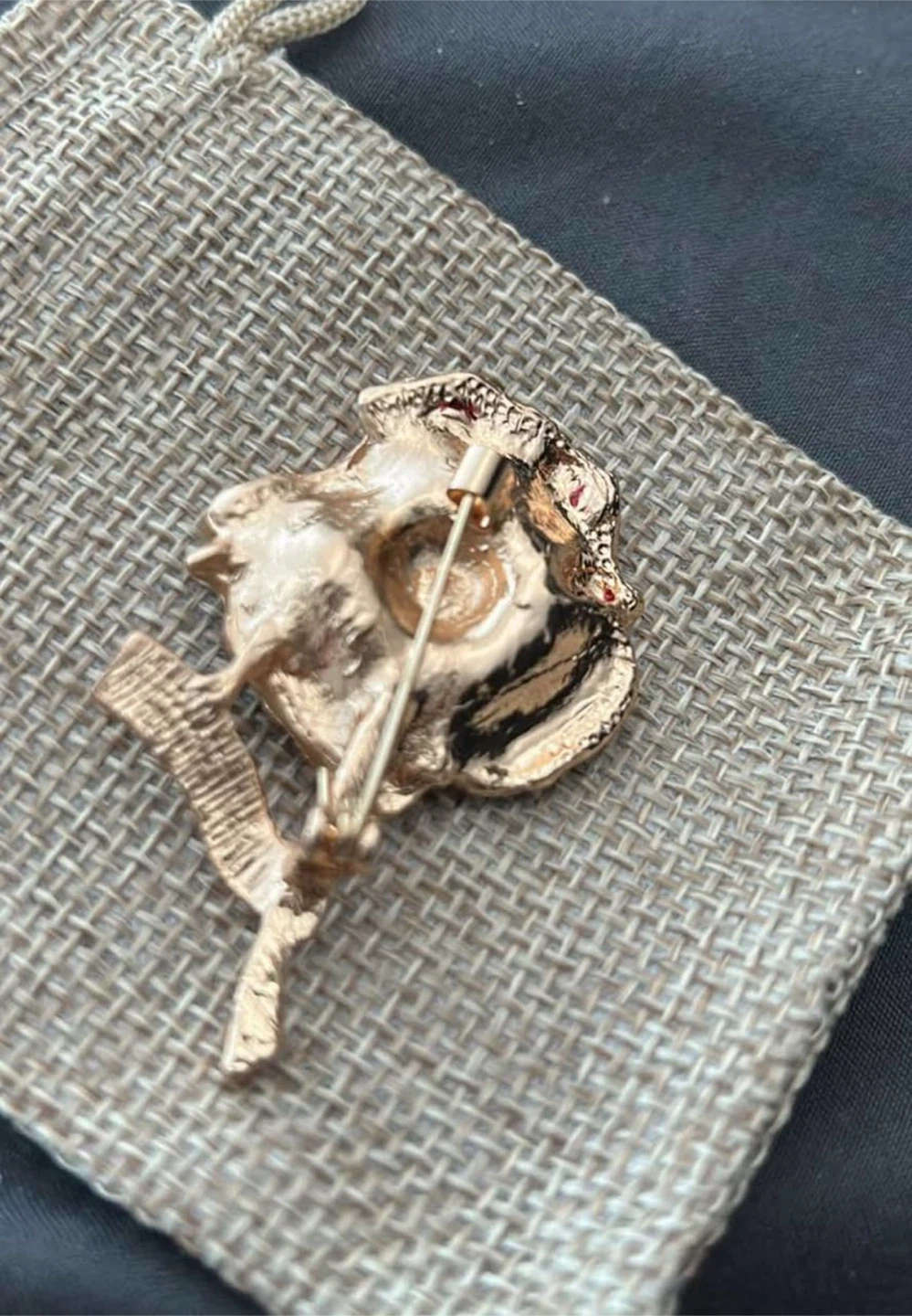 “Lest we forget” Remembrance Day Poppy Brooch - photo 3