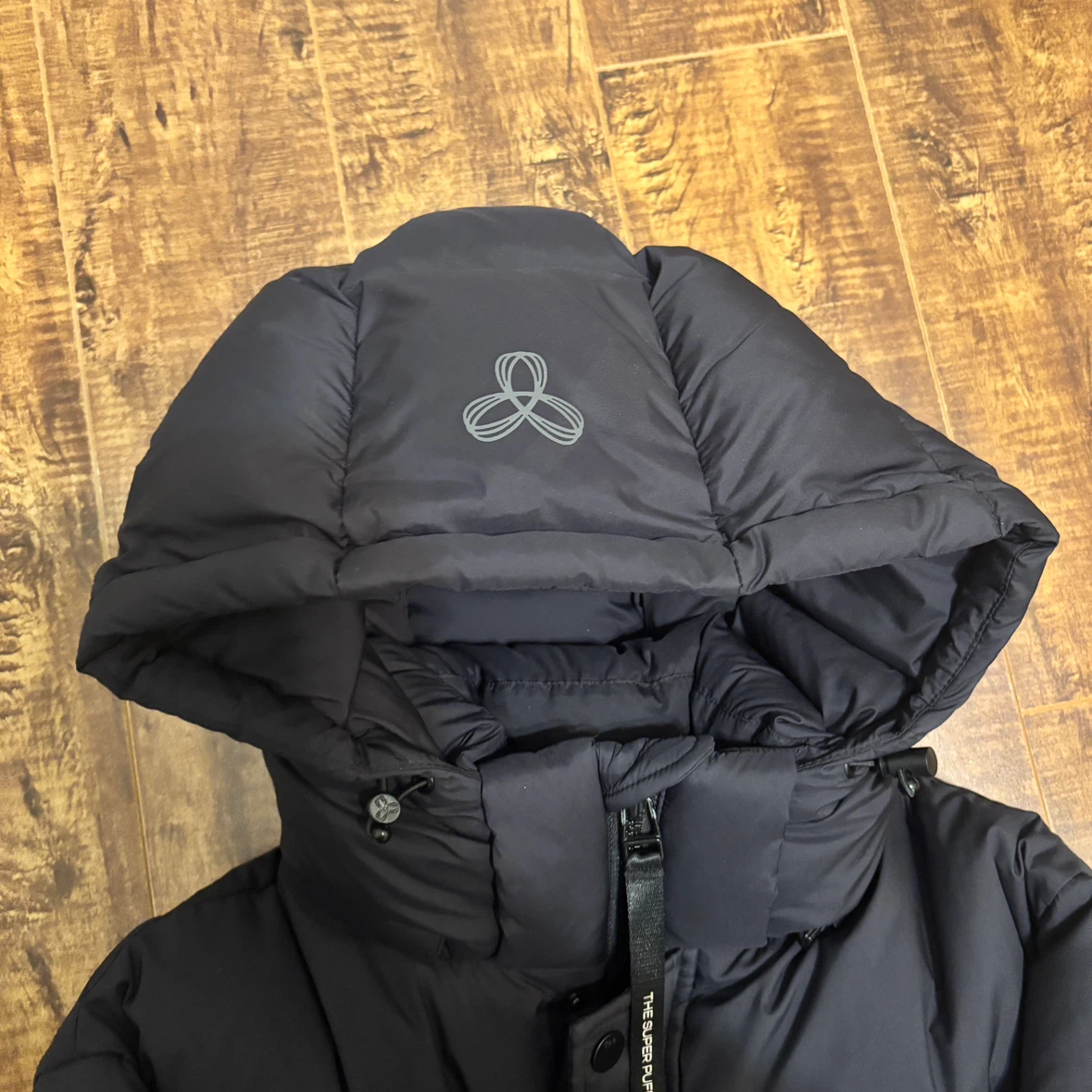 Aritzia TNA The Super Puff Black Puffer Jacket - photo 3