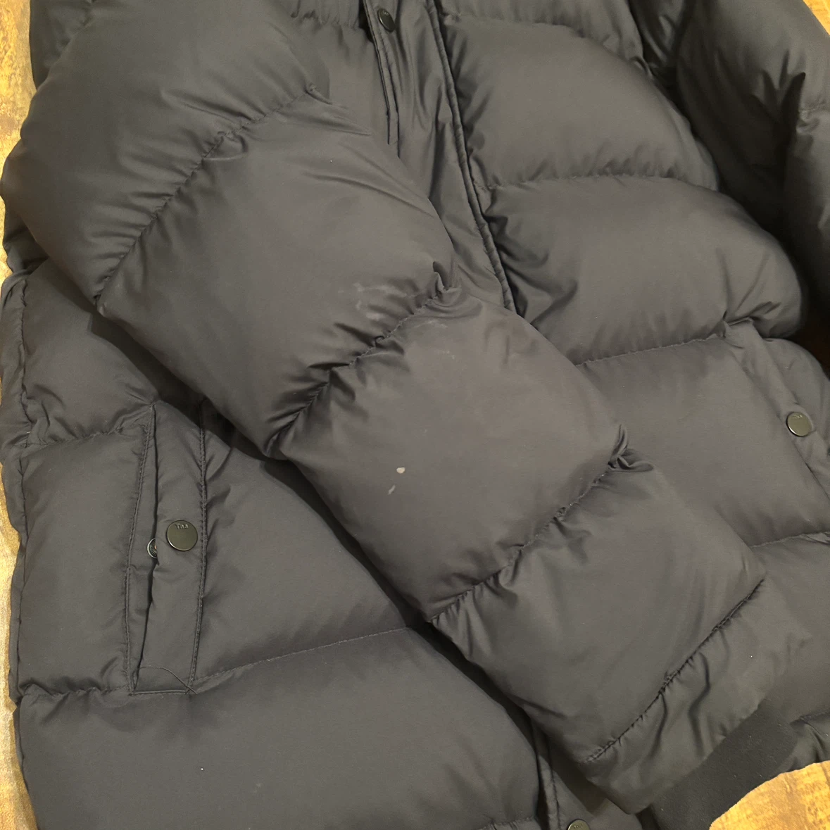 Aritzia TNA The Super Puff Black Puffer Jacket - photo 4