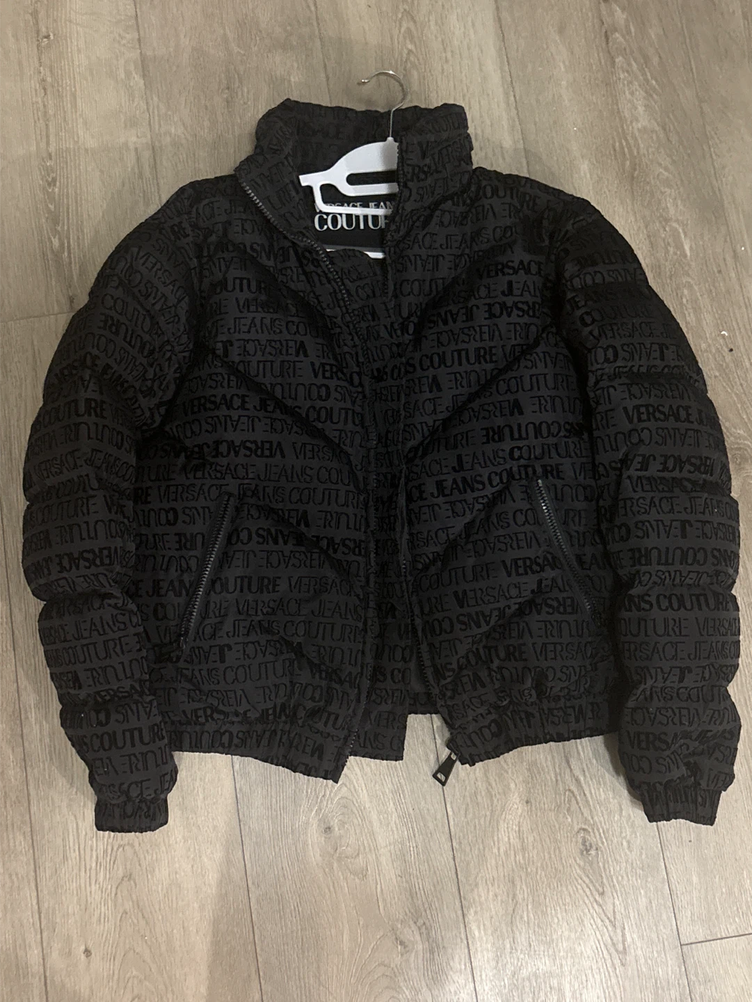 Versace Jeans Couture Puffer Jacket Black