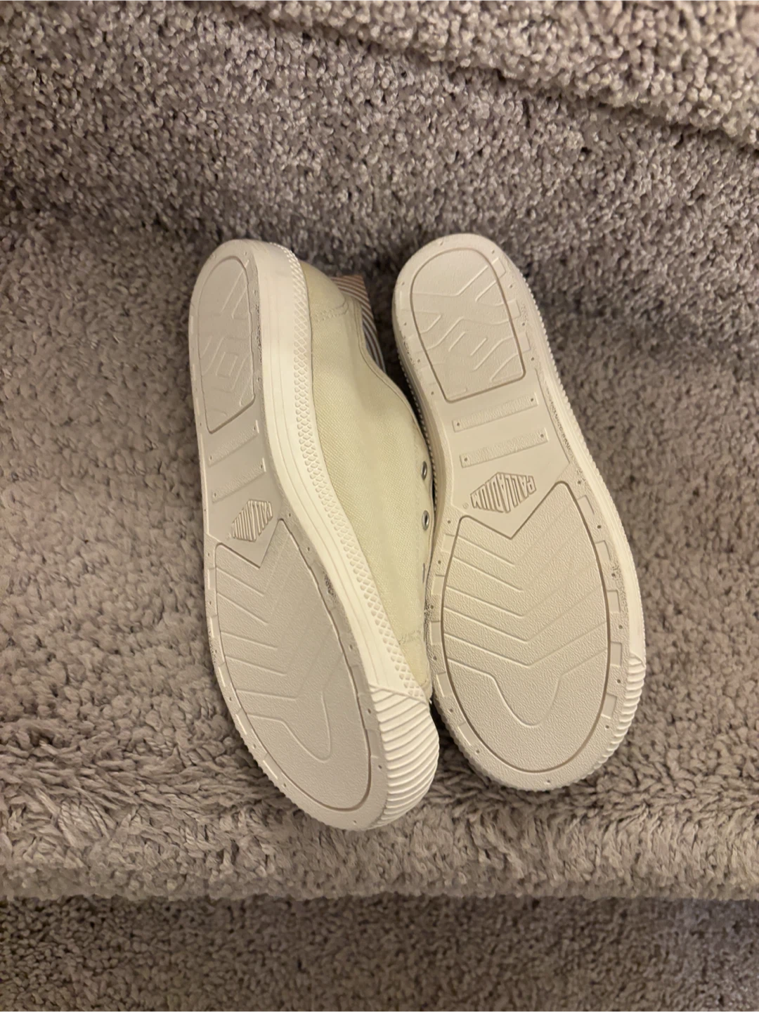 NWT Palladium Flex Slip-On Canvas Shoes – Ivory - photo 3
