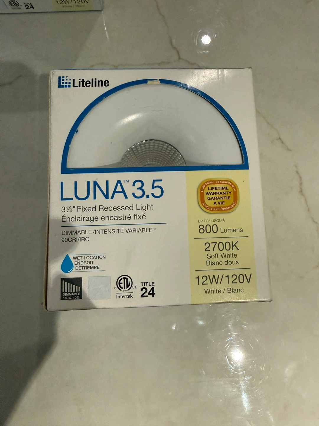 Liteline LUNA 3.5 Fixed Recessed Light - photo 2