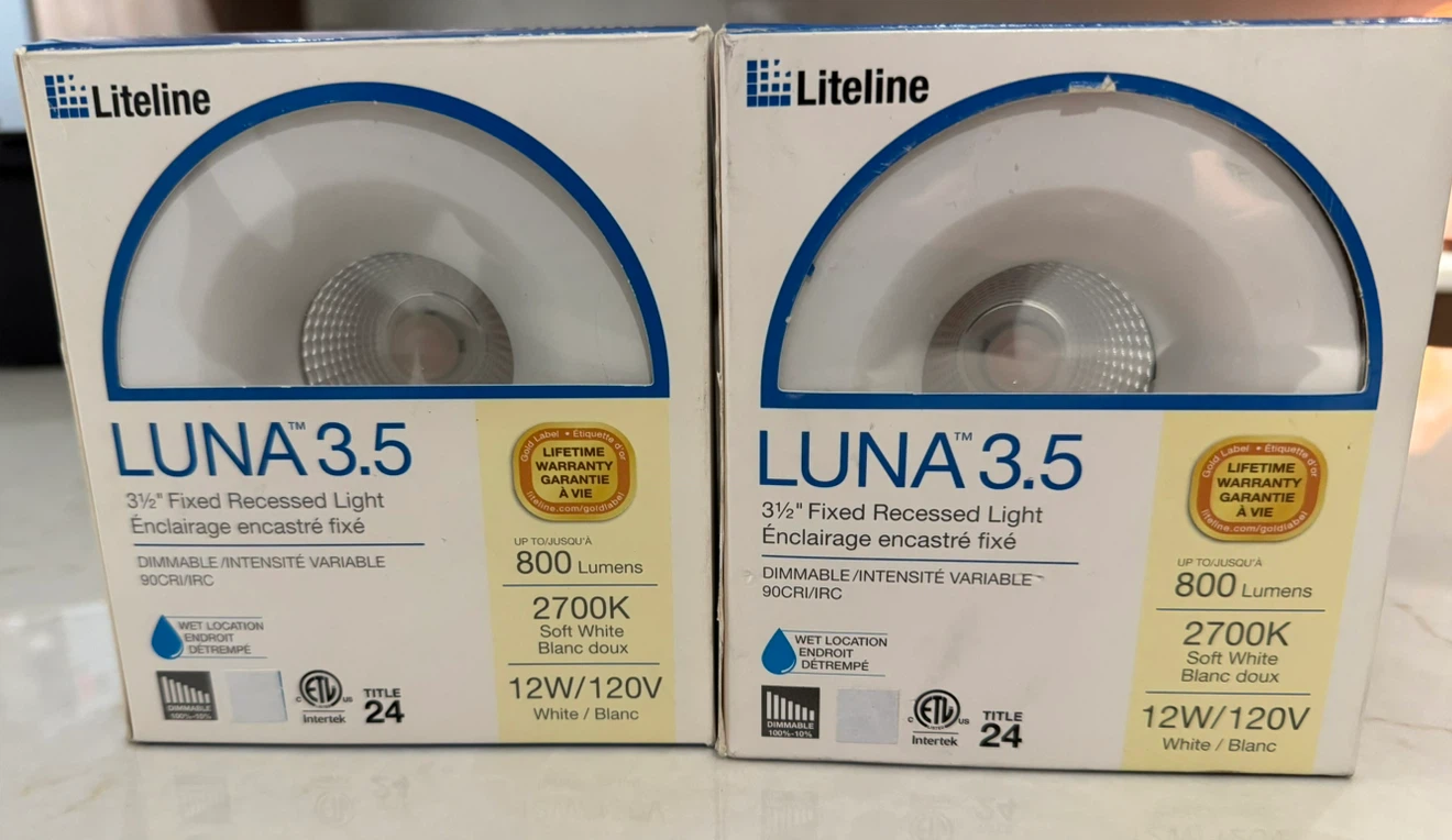 Liteline LUNA 3.5 Fixed Recessed Light