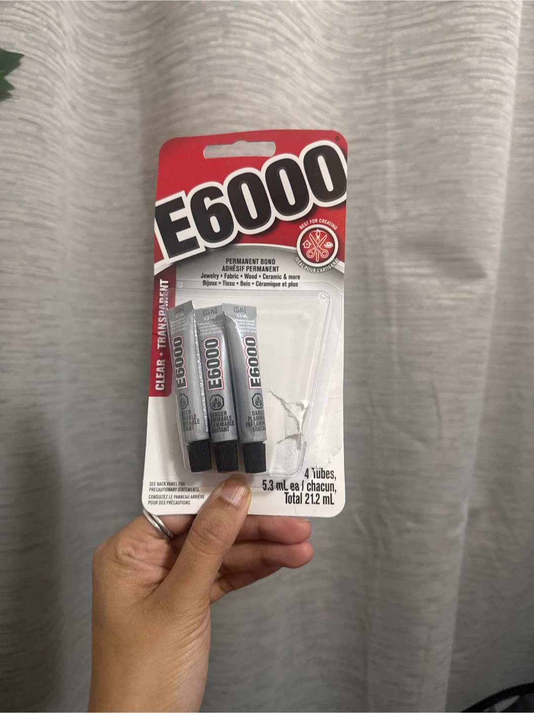 E6000 Permanent Bond Adhesive 3-Pack