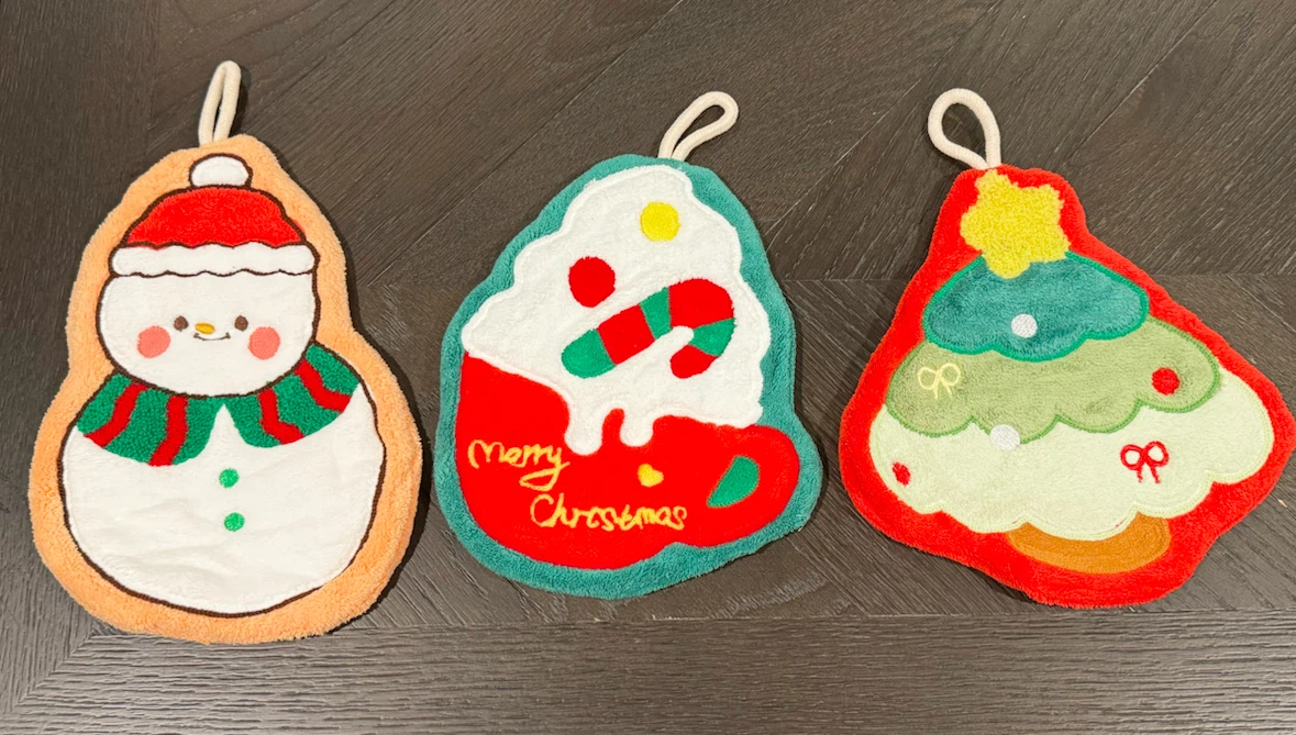 (New) Christmas hand towels