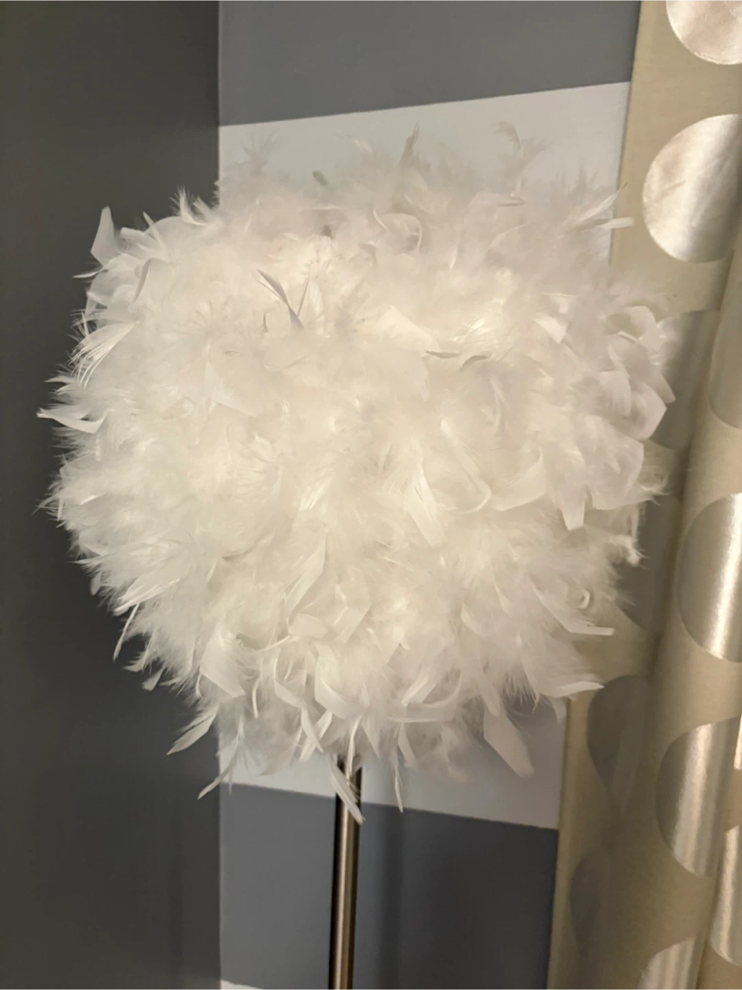 White Feather Floor Lamp - photo 2