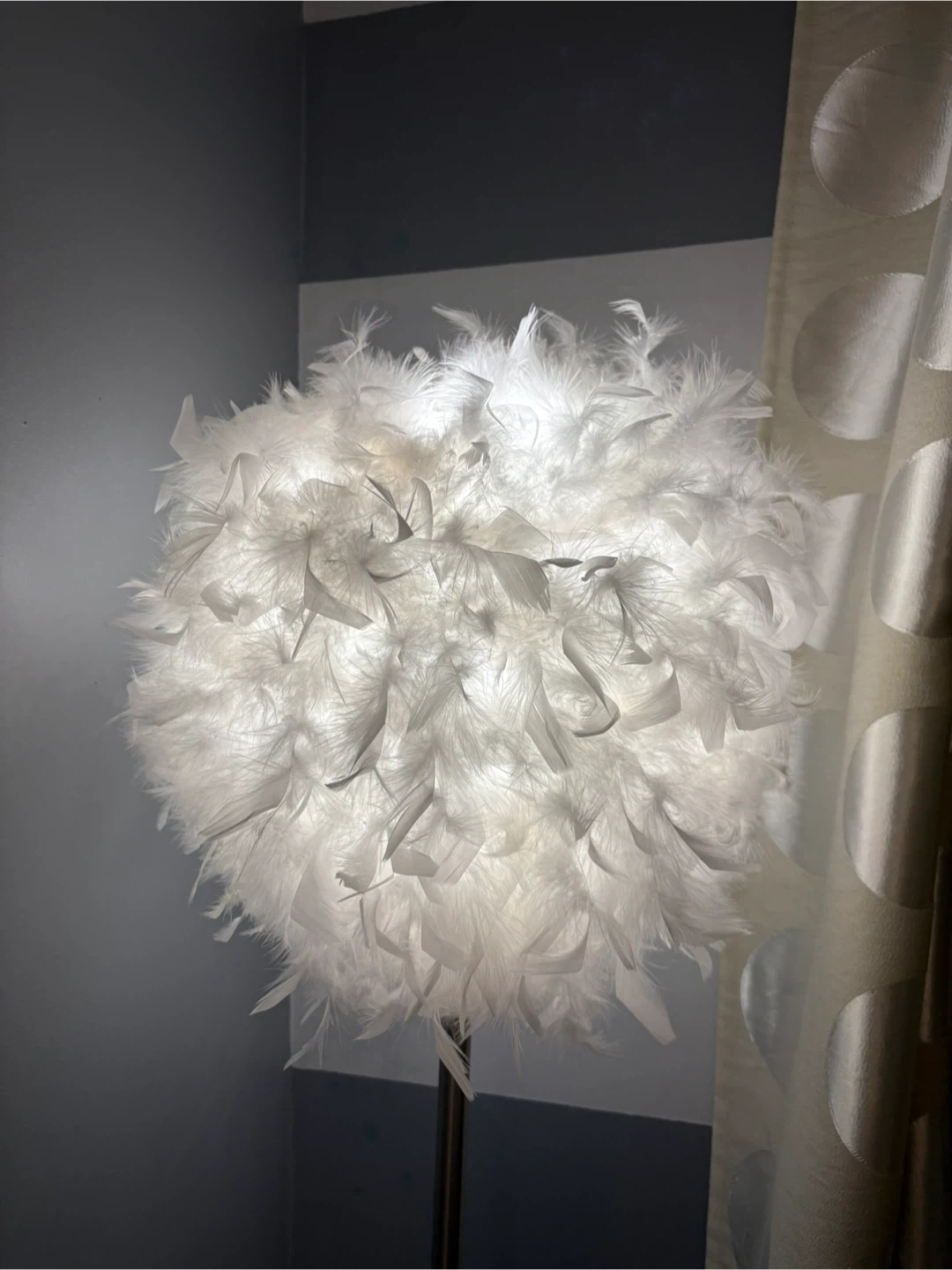 White Feather Floor Lamp - photo 3