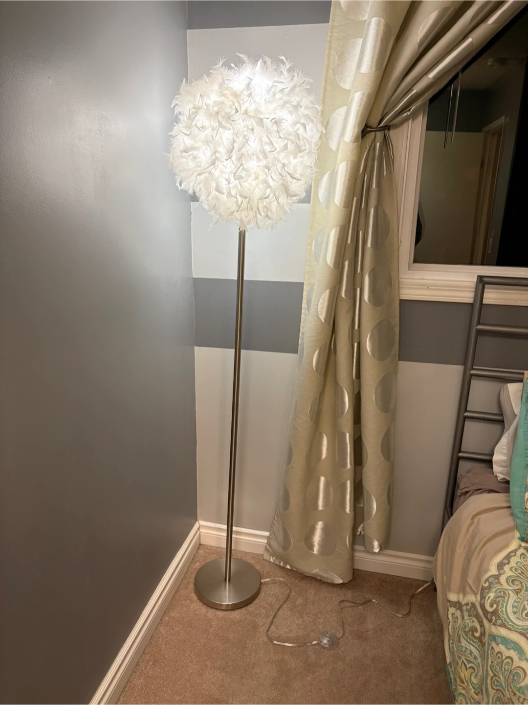 White Feather Floor Lamp - photo 4