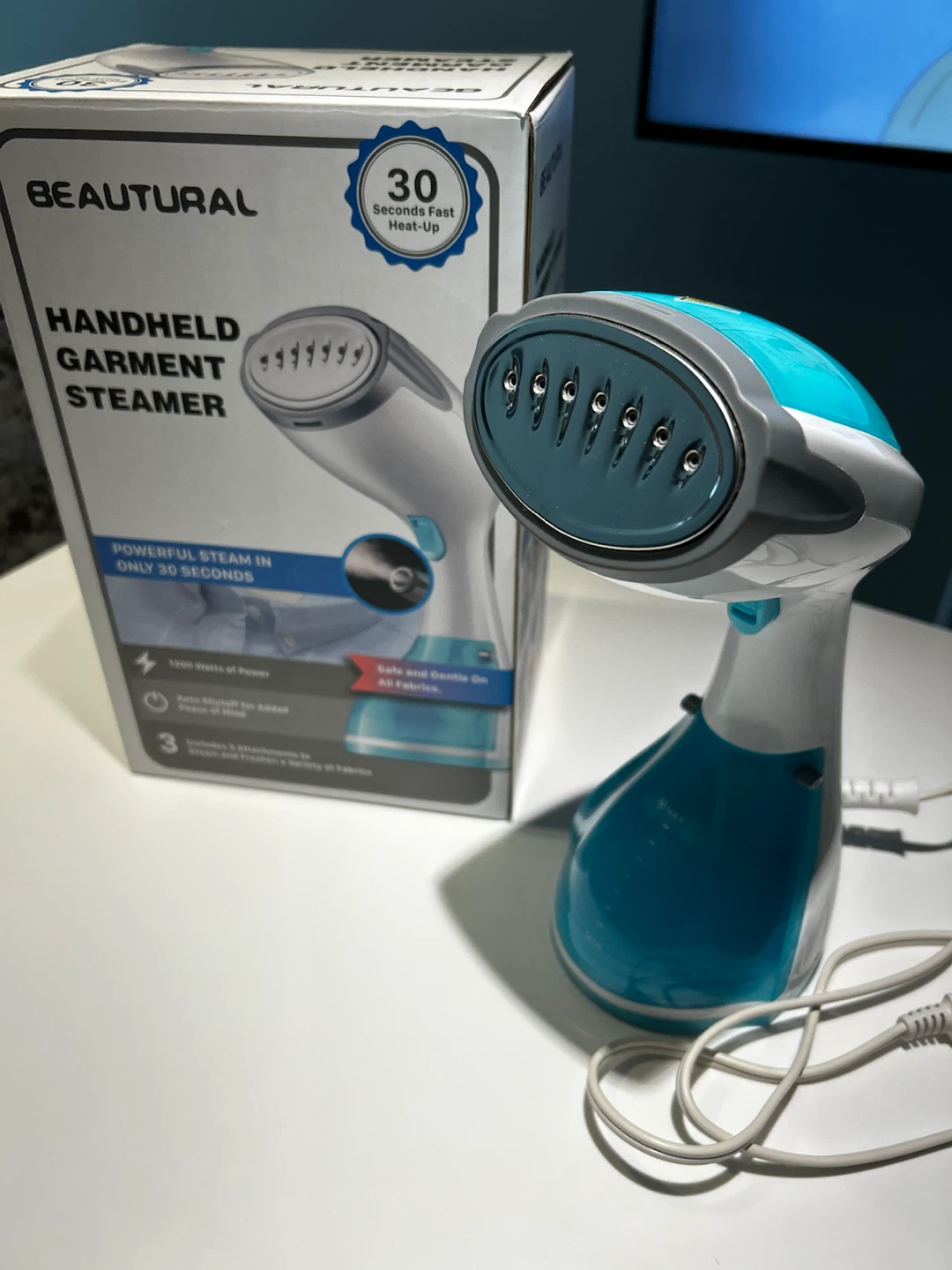 BEAUTURAL Steamer for Clothes, Handheld