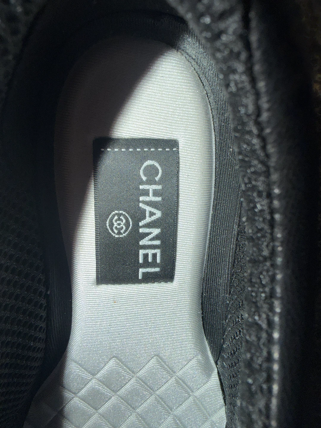 Chanel Black and White Sneakers - photo 4