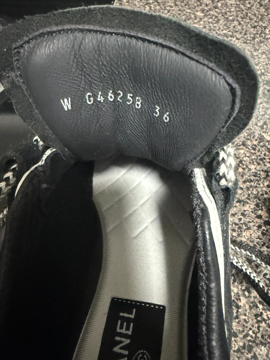 Chanel Black and White Sneakers - photo 5