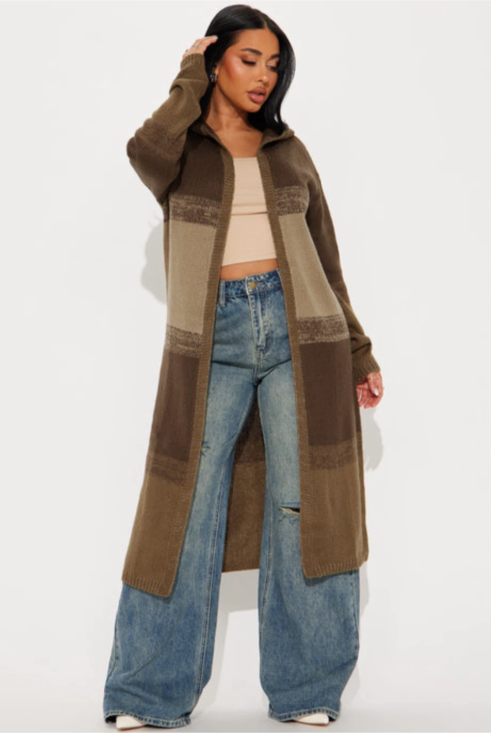 New with tags size XL ombré long cardigan - photo 2