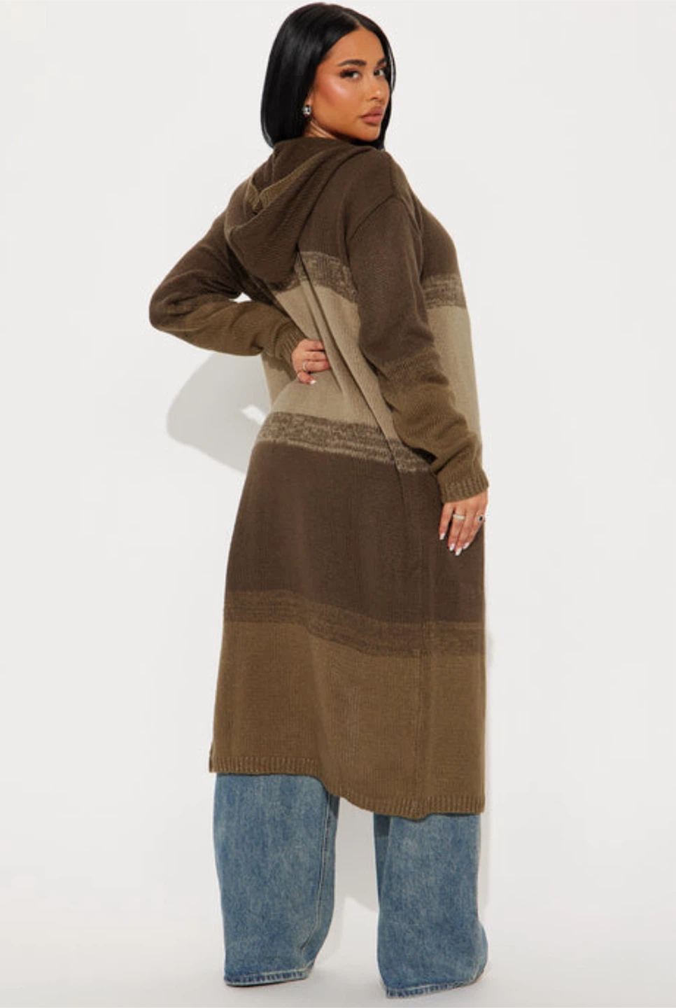 New with tags size XL ombré long cardigan - photo 3