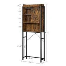 VASAGLE by Songmics Over-the-Toilet Storage Rack