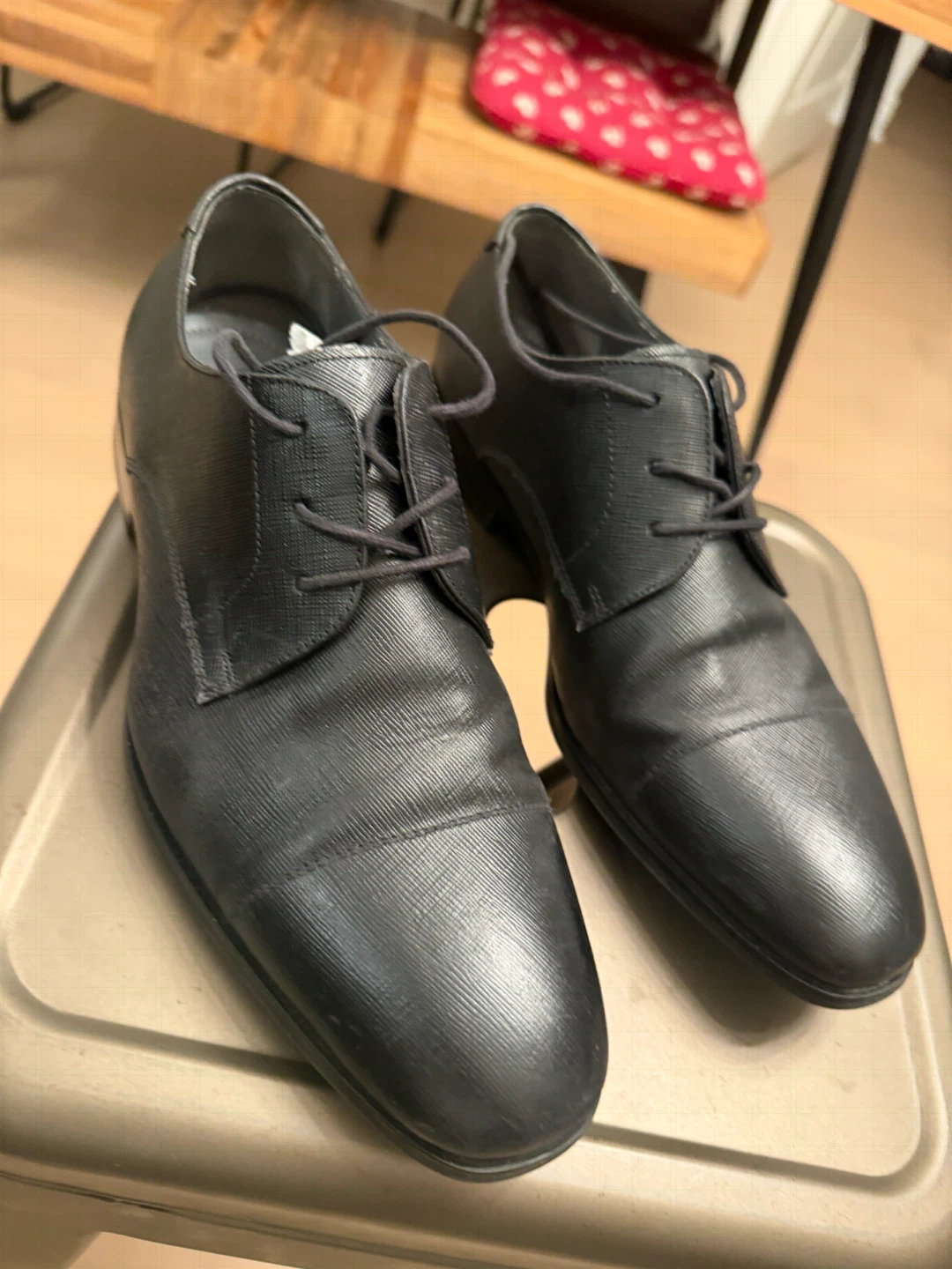 Aldo Black Dress Shoes