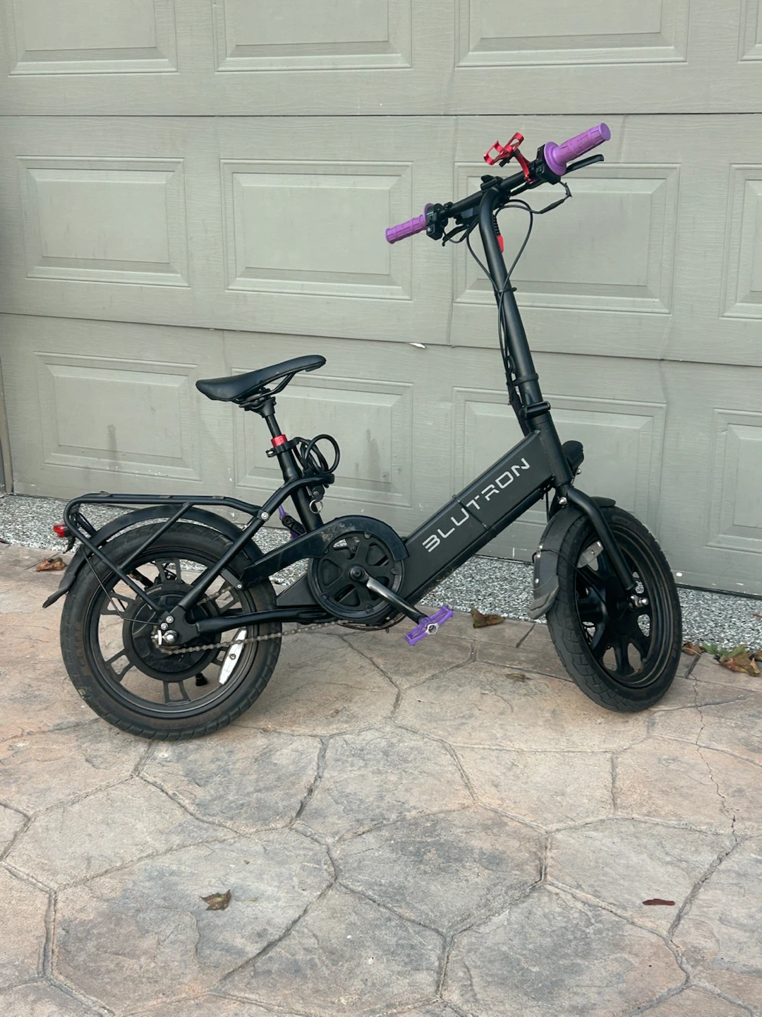 Blutron Folding Electric Bike