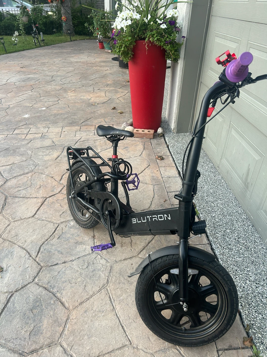 Blutron Folding Electric Bike - photo 2