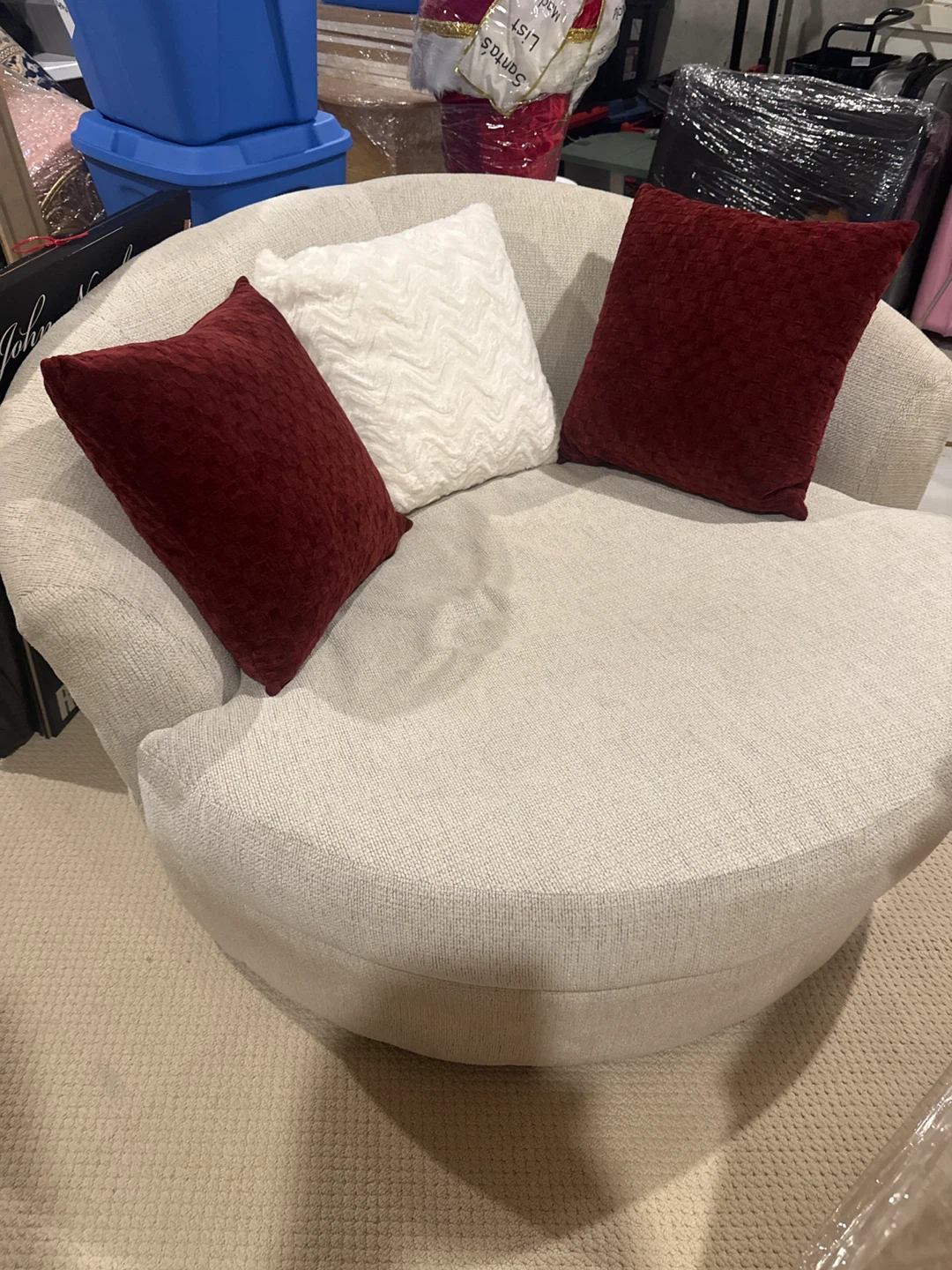 Ashley Barrelton Swivel Accent Chair