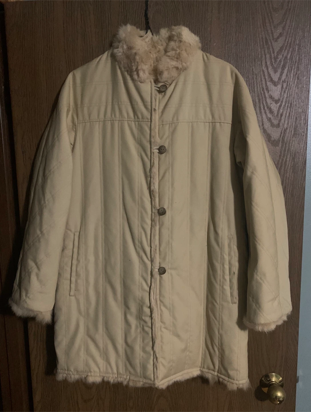 Reversible fur coat - photo 3