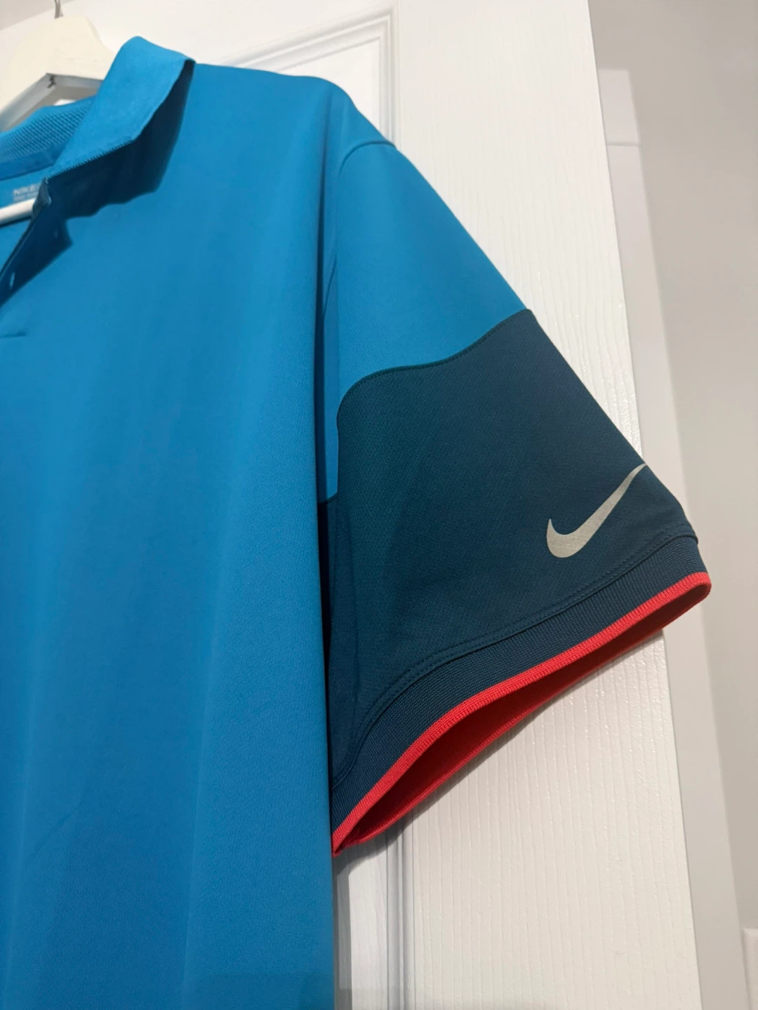 Nike Golf Tour Performance Polo Shirt Blue - photo 4