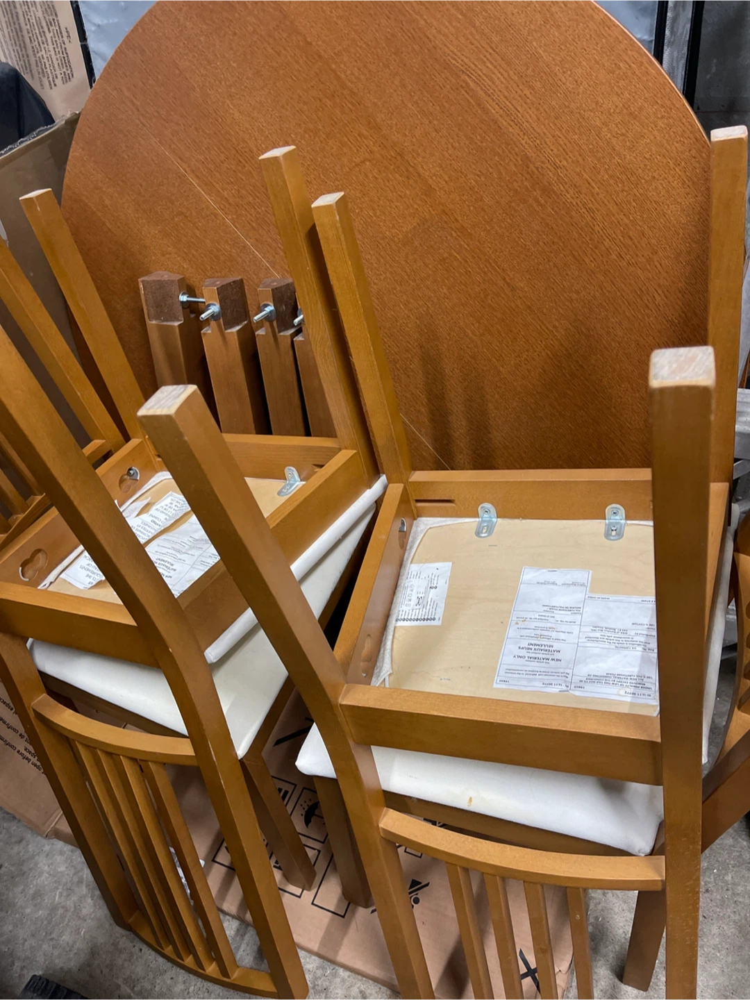 Dining table set