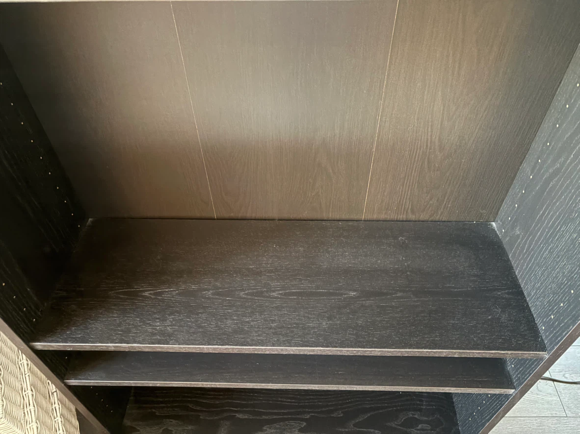 Black Wooden Media Stand or Bookcase - photo 4