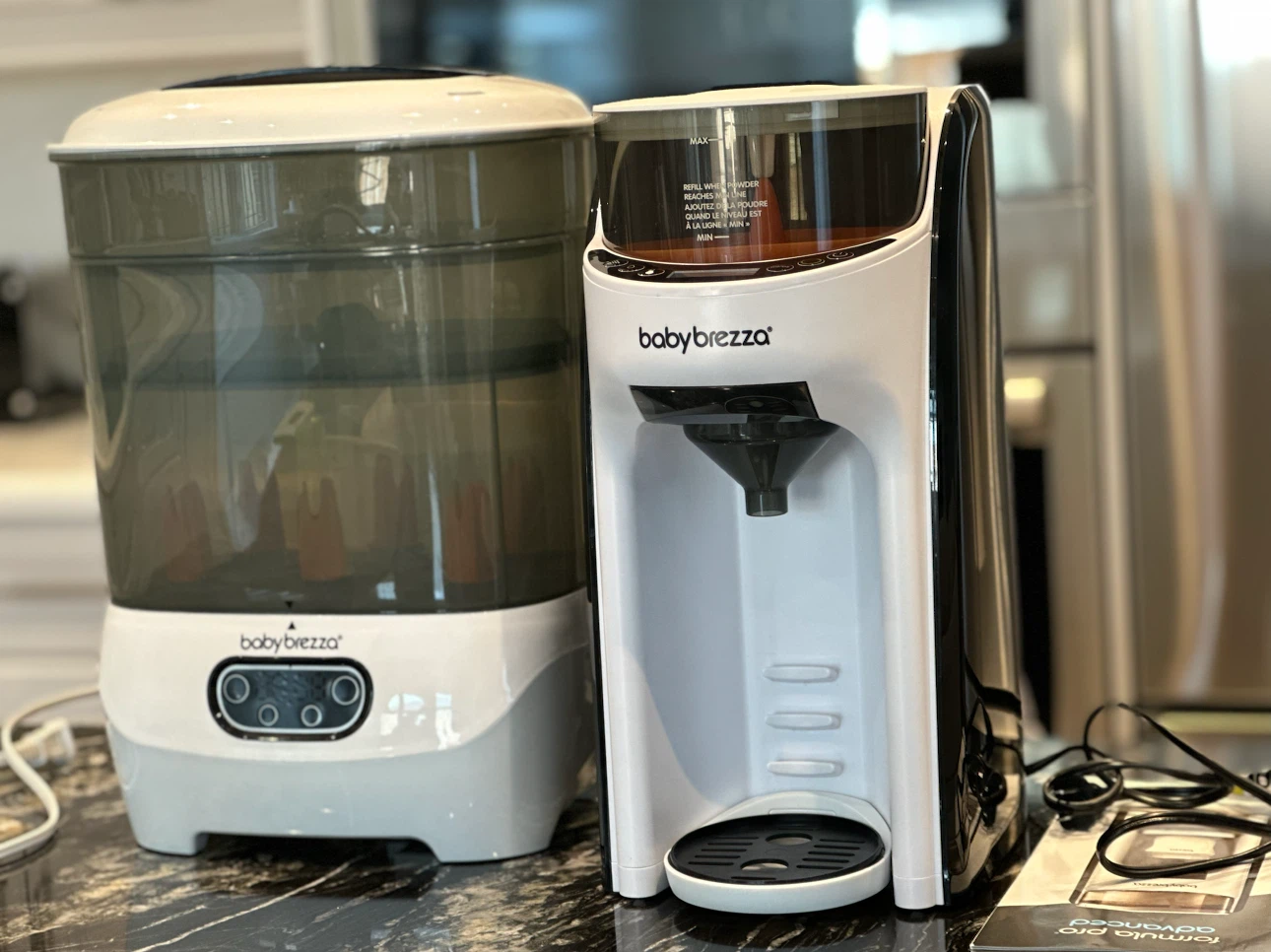 Formula maker, bottle warmer and Sterilizer Bundle