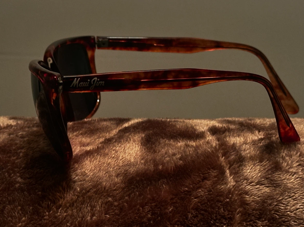 Original Font Logo Maui Jim Lahaina MJ 198 Grey Sunglasses - photo 5