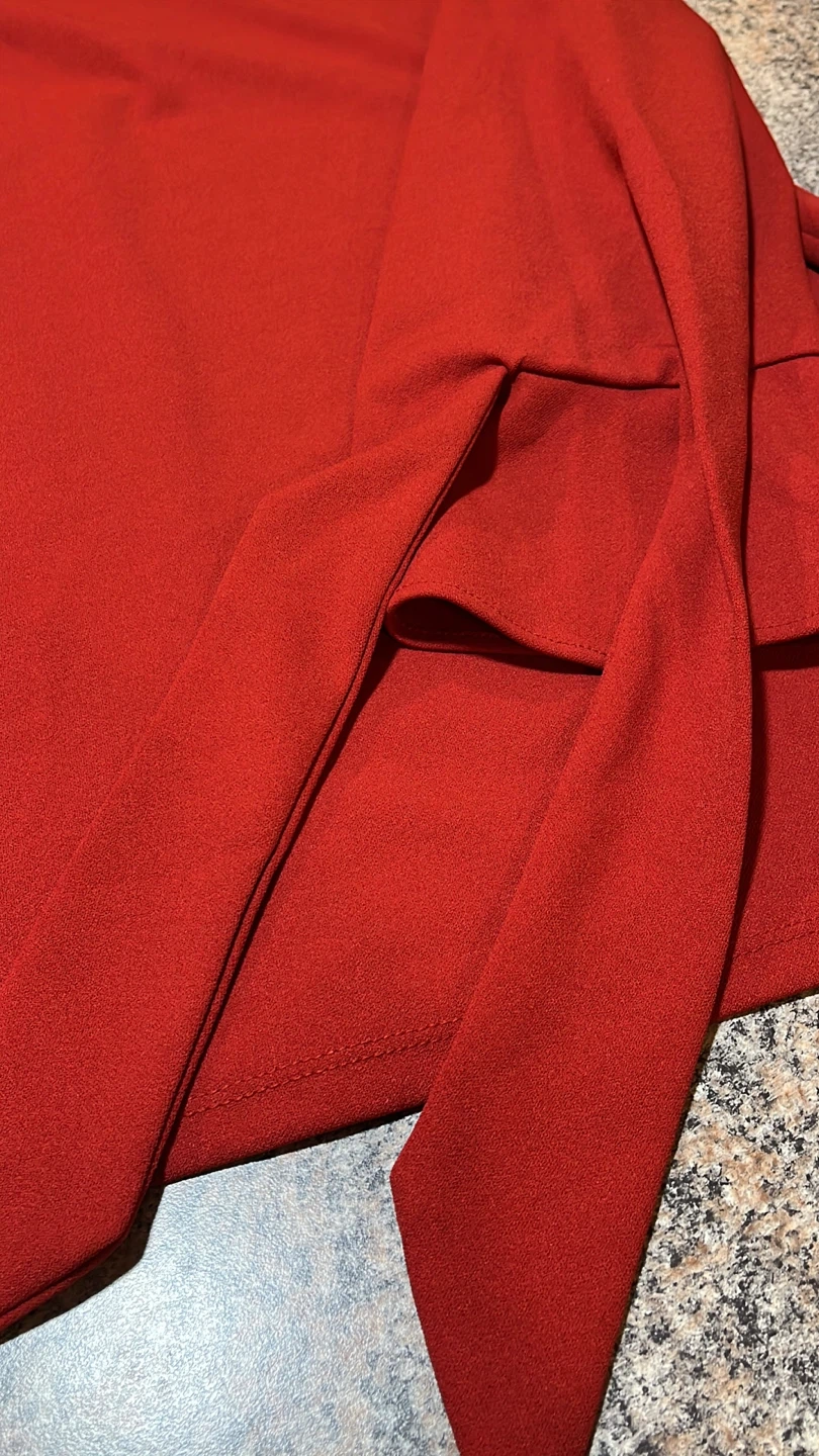 Ann Taylor Factory Red Long Sleeve Top - photo 5