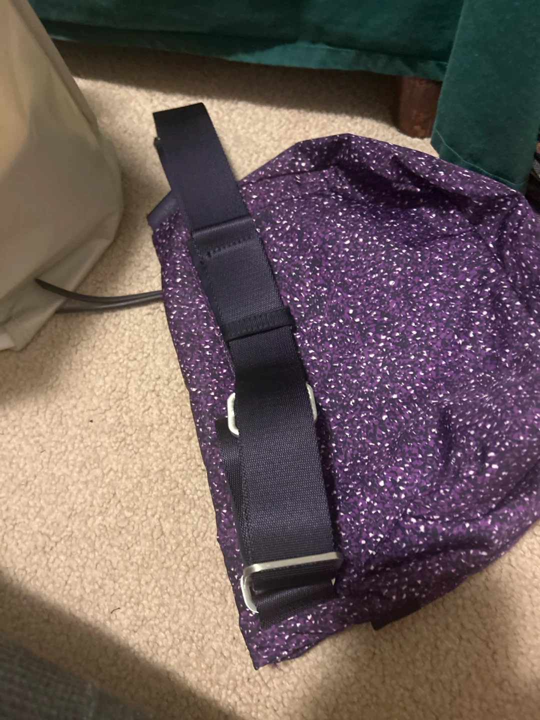 Lululemon Purple Patterned Crossbody Bag - photo 3