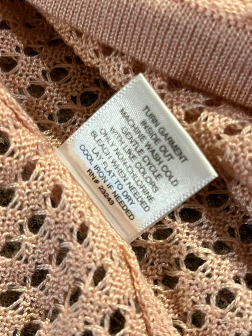 New York & Company Pink Open Knit Cardigan - photo 4