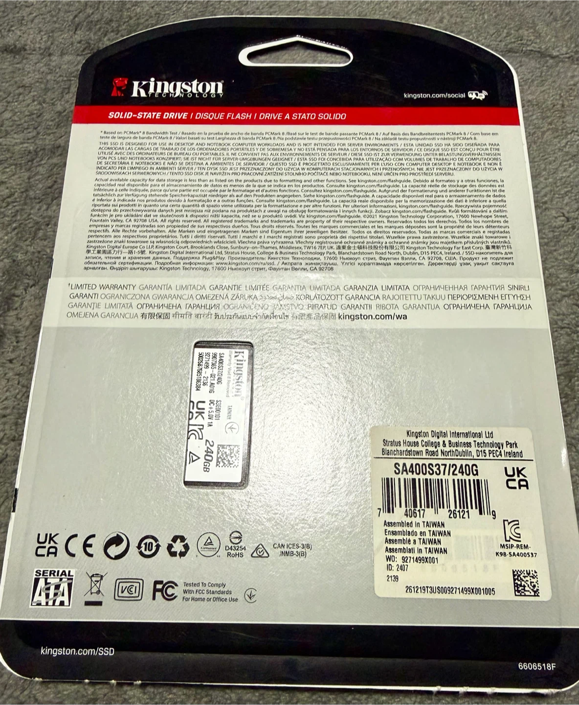 Kingston A400 240GB Solid-State Drive - photo 2