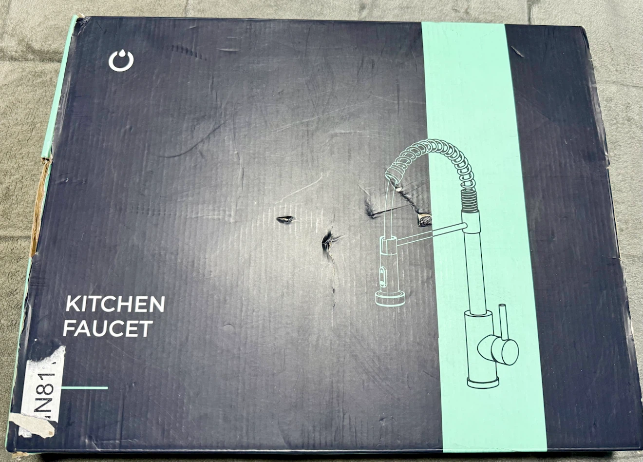 FORIOUS Kitchen Faucet - Matte Black