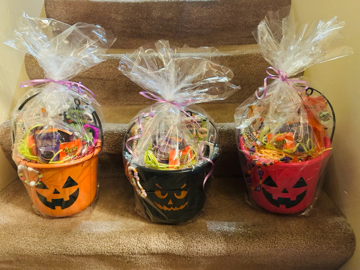Set of 6 Halloween Gift Baskets - photo 2