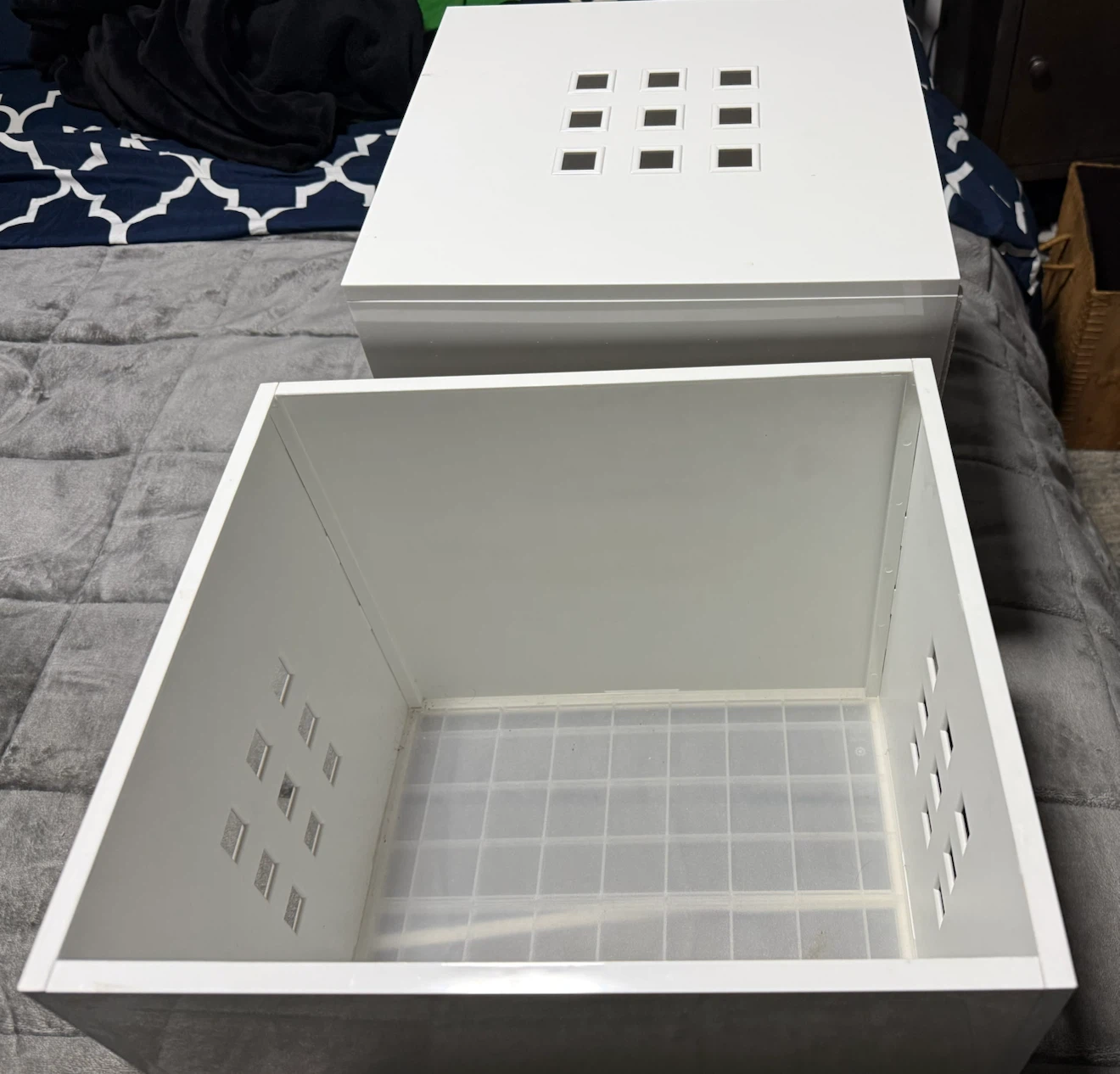 White Cube Storage Bins - photo 4