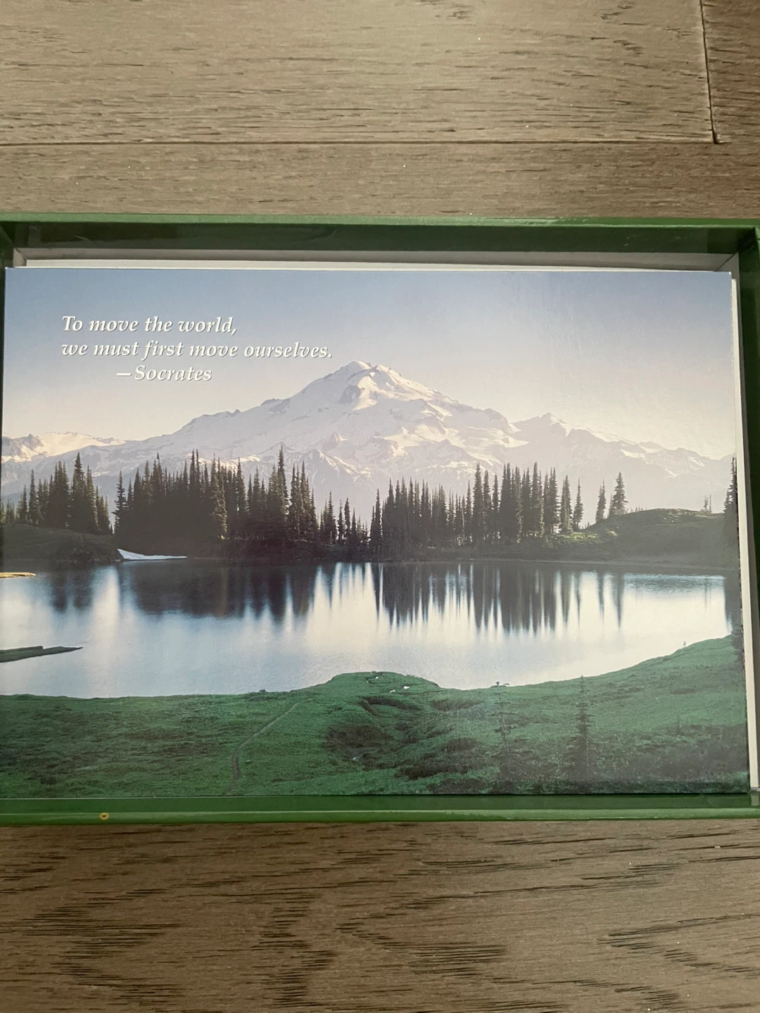 NEW! 20 Motivations Blank Notecard Set - photo 3
