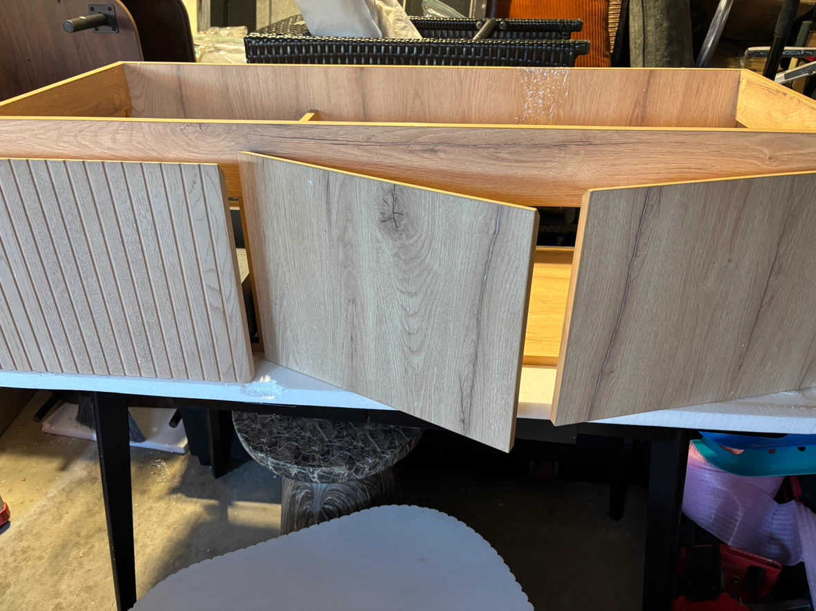 Floating Bathroom Vanity Cabinet- DOES NOT INCLUDE SINK - photo 2