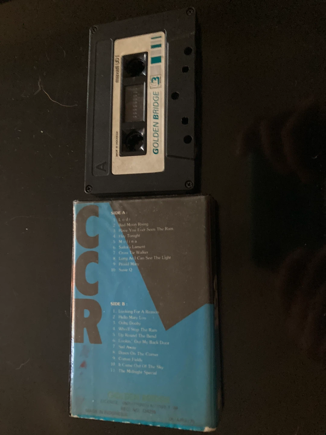 The Very Best of CCR Cassette Tape - photo 3