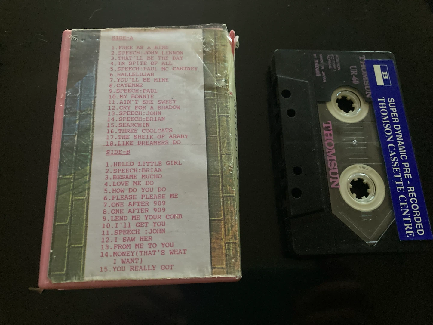 The Beatles Anthology Part 1 Cassette Tape - photo 3