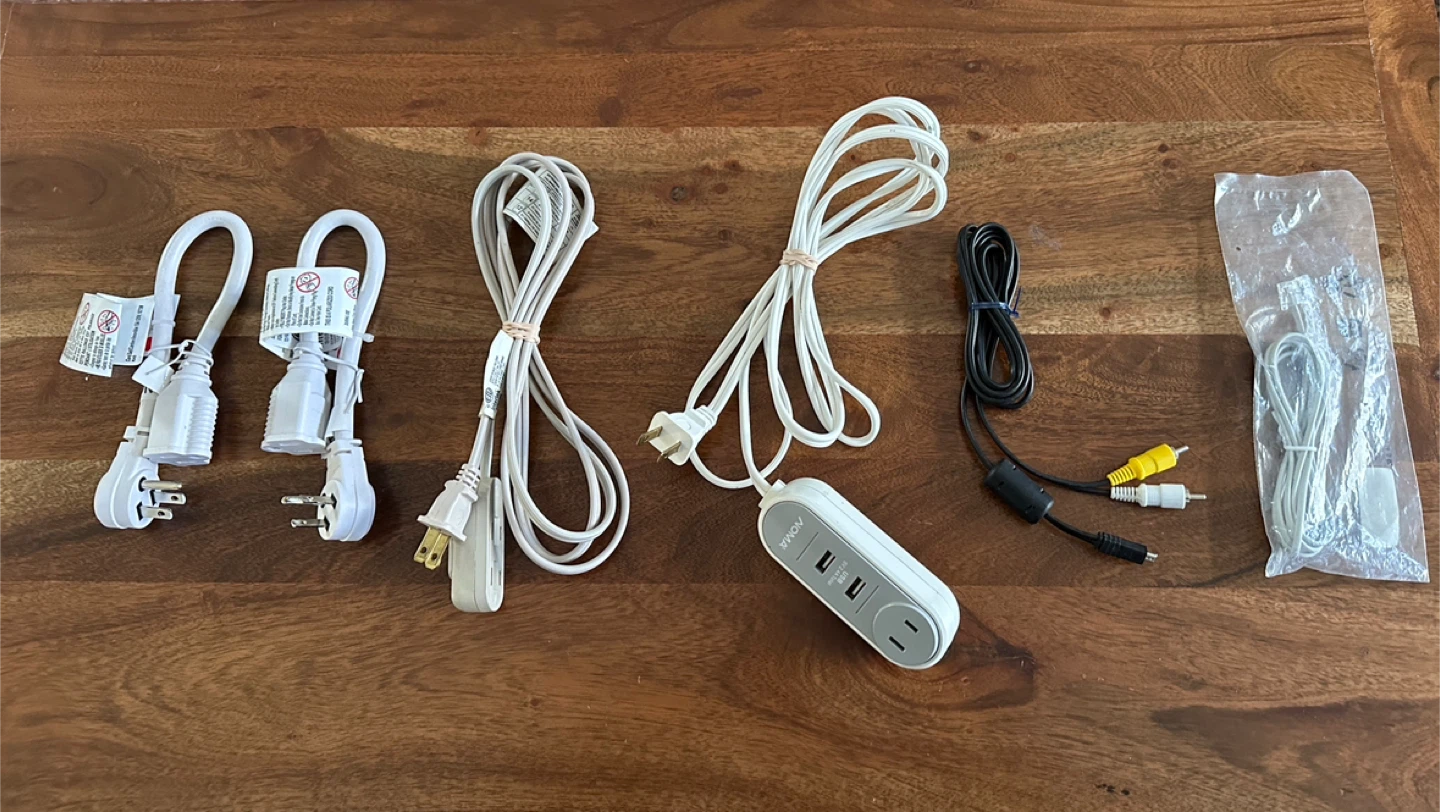 Assorted Cables and Power Accessories