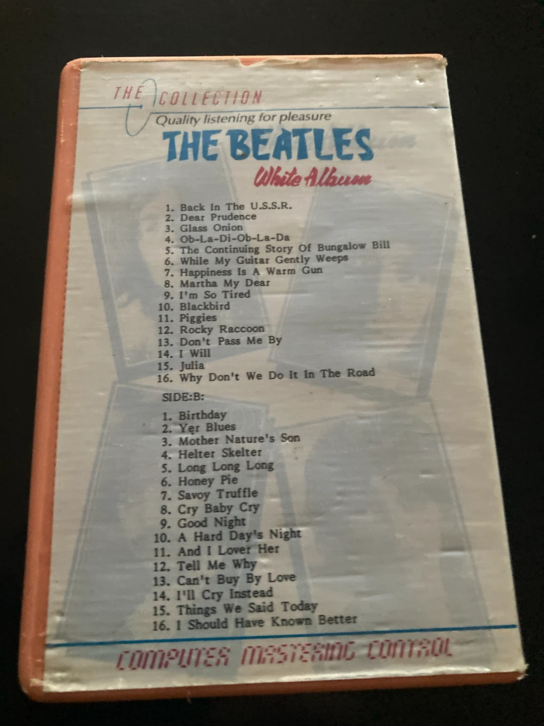 The Beatles White Album Cassette Tape - photo 2