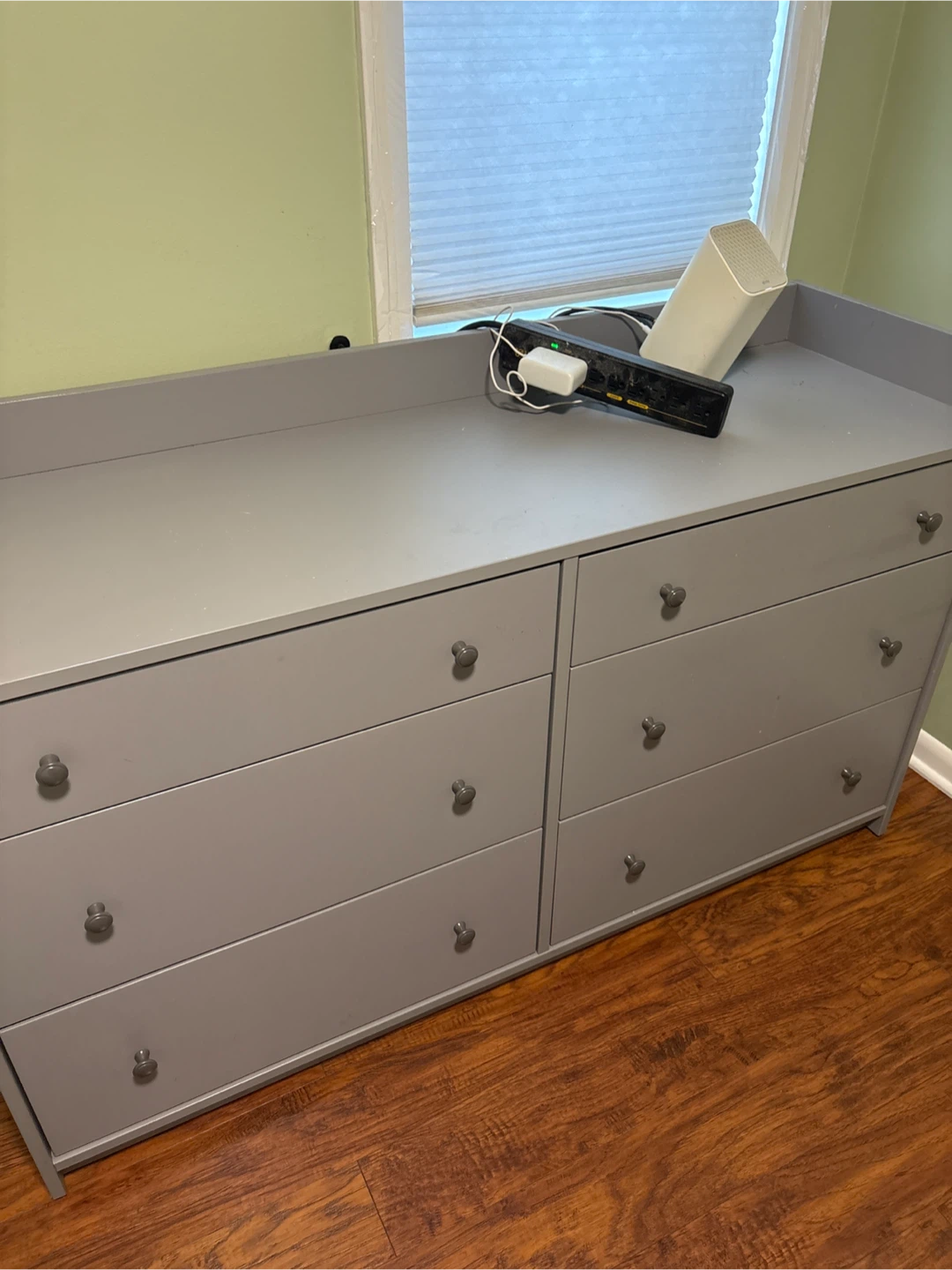 Gray 6-Drawer Dresser - photo 2